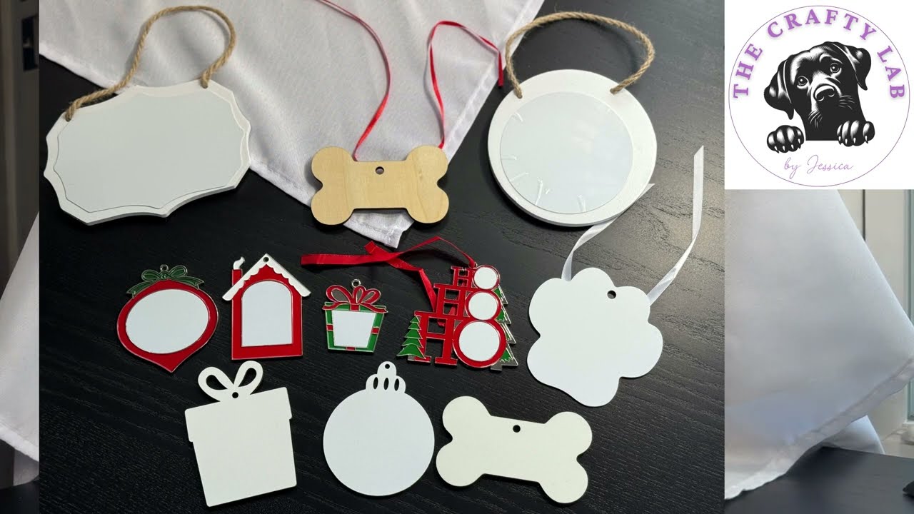 NEW and expanded!  Christmas Ornaments Spotlight Video from The Crafty Lab