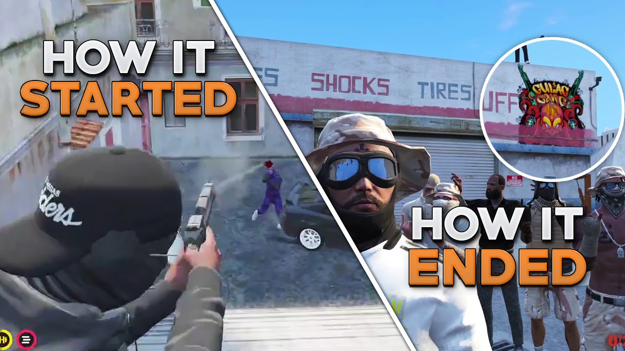 How The GG vs BALLAS War Started and Ended | NoPixel GTA RP