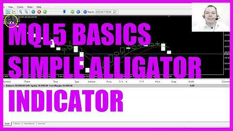 LEARN MQL5 TUTORIAL BASICS - 88 SIMPLE ALLIGATOR INDICATOR