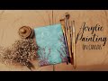 Acrylic Painting On Canvas #2 | #Short Video | Handy Candy By Sania