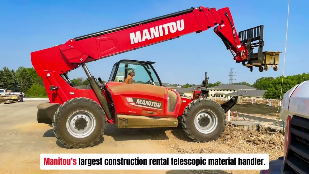 2025 Manitou MTA1255: 12,000 Lbs. Capacity Rough Terrain