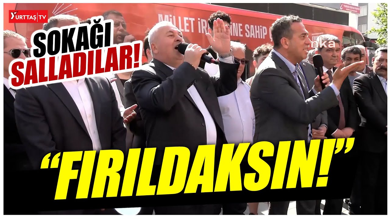 Cemal Enginyurt ve Ali Mahir Başarır sokağı inletti! 