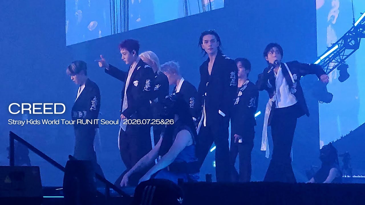 202607&2526】StrayKids WorldTour RUN IT Seoul【CREED】4K - YouTube