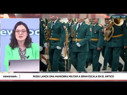 Rusia lanza una maniobra militar a gran escala en el &Aacute;rtico