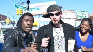 HOMELESS MAN FREESTYLE ON STREETS OF BROOKLYN