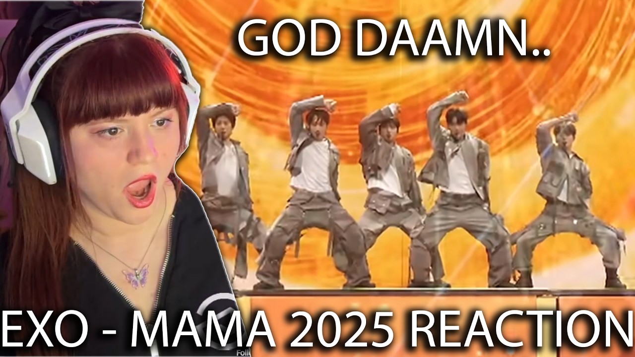 [#MMA2025]EXO - 늑대와 미녀 + Monster + 전야 + Love Shot + 으르렁 + Back it up + Grown - Bada Lee REACTION