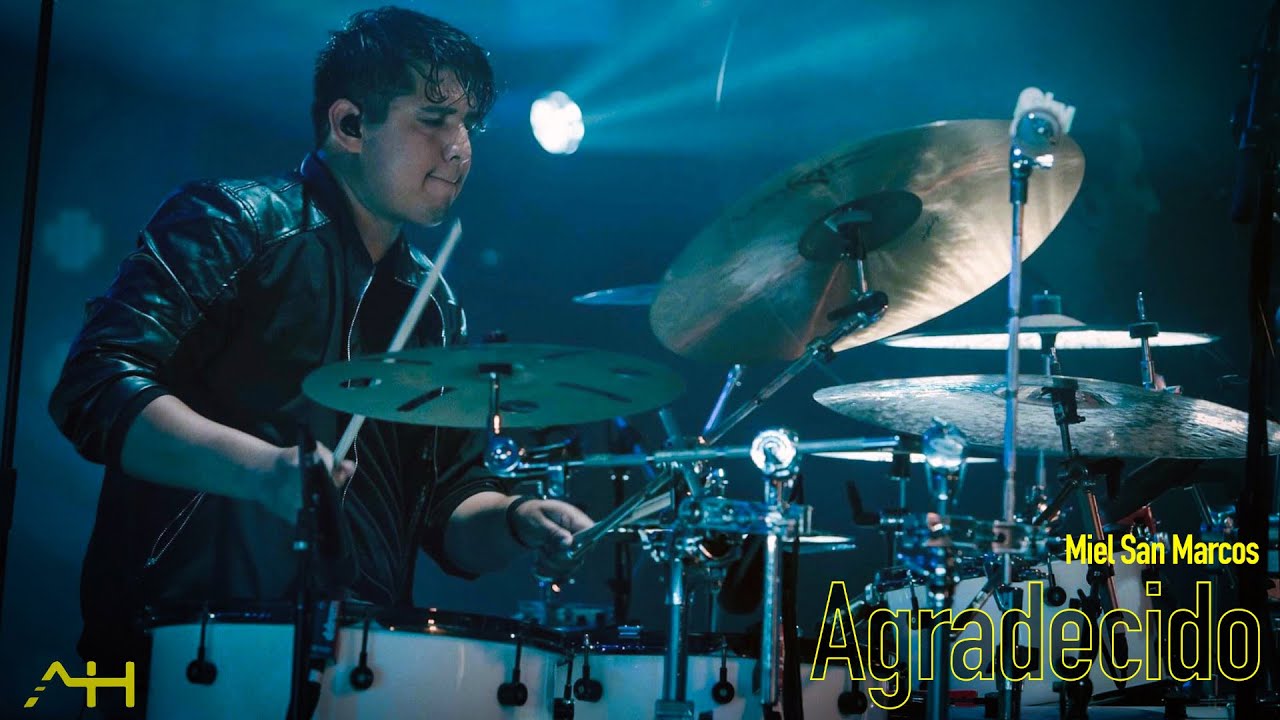 Agradecido- Miel San Marcos | Drum Cover | Grace Español
