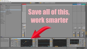 How to save your Effects Rack Chain Presets in Ableton Live 11 Lite
