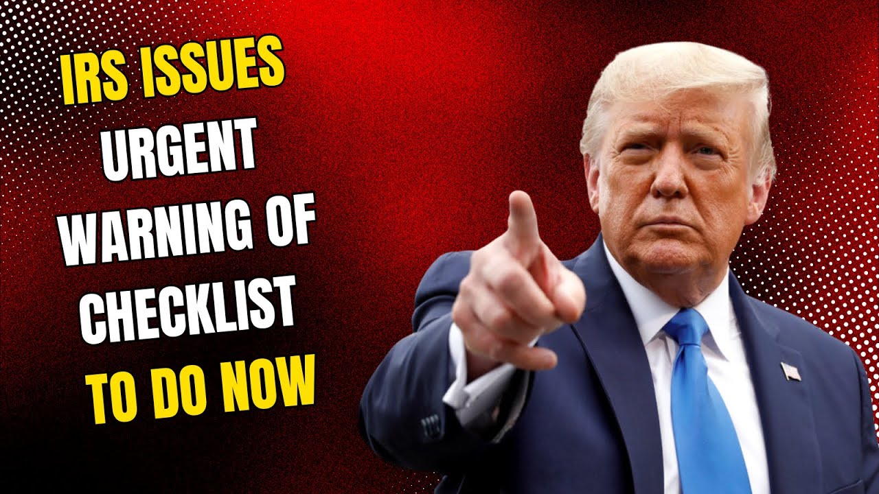 Налоговая служба США выпустила срочное предупреждение о контрольном списке действий, которые необ...