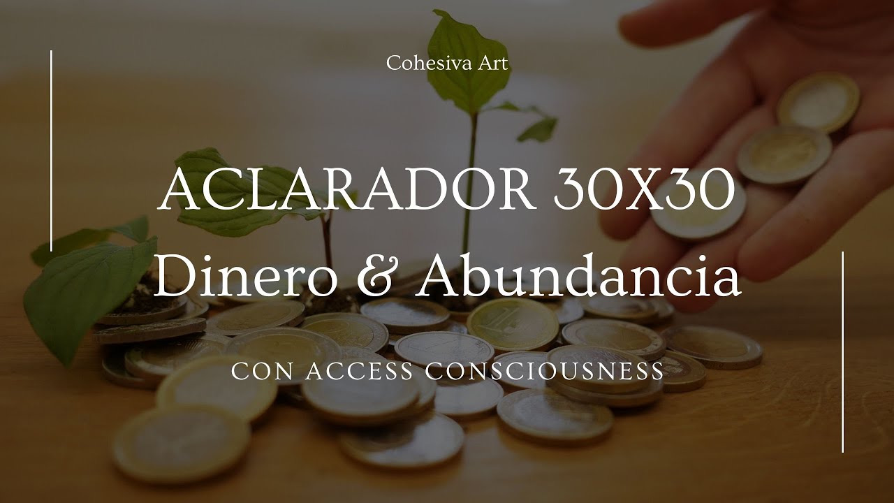 ✨ ACLARADOR 30X30 DINERO Y ABUNDANCIA ✨ 