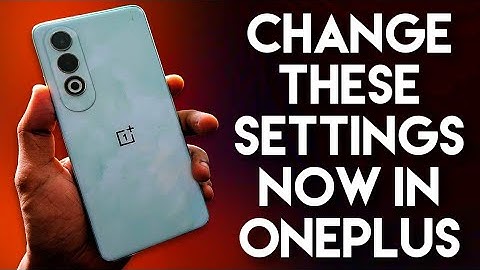 Do these settings on Oneplus Nord Ce 4 before meeting someone