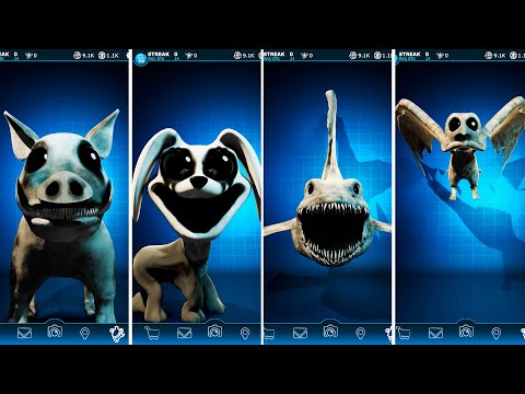Zoonomaly Characters FNAF AR Workshop Animations #5