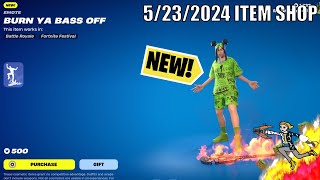 *NEW* Burn Ya Bass Off Emote! + Jam Tracks | Fortnite Item Shop (23/5/2024)