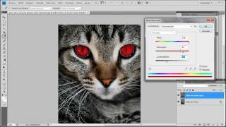 Photoshop CS5 - Mudando a Cor dos Olhos screenshot 4