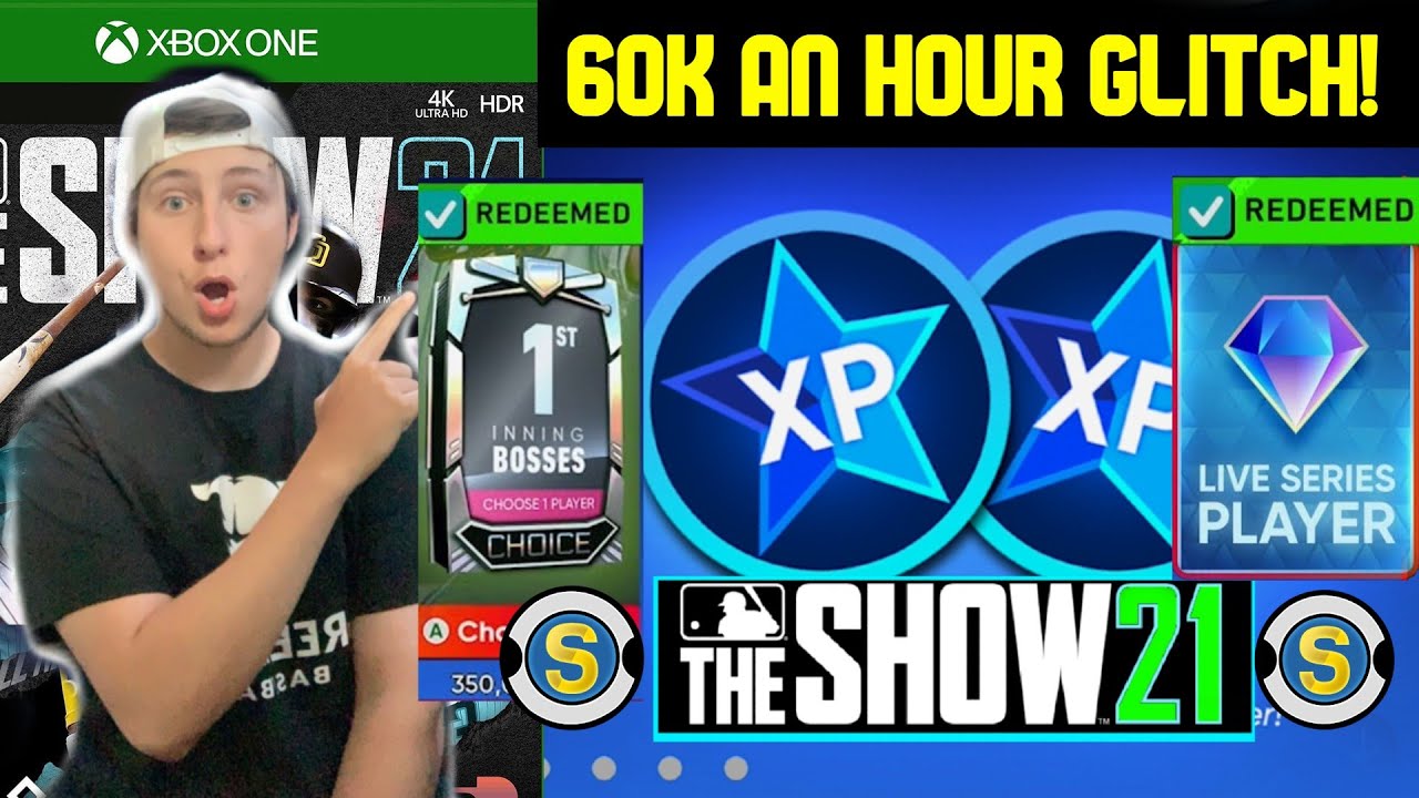 THIS *OVERPOWERED* XP GLITCH Will GET YOU 60K An HOUR! MLB The Show 21