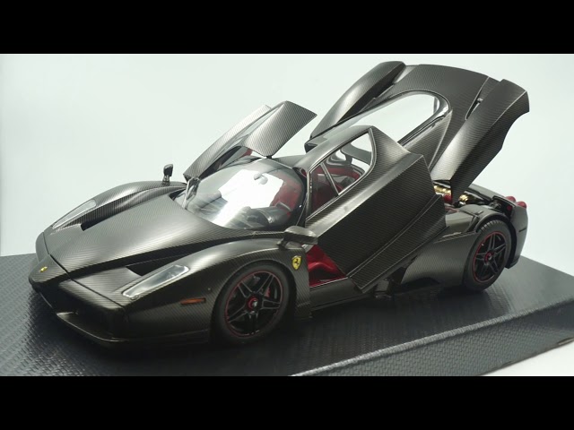Ferrari Enzo Carbon fiber 1/18 BBR - YouTube