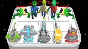 MERGE TRAIN IDLE - Merge Tower Defense & Zombie SpeedRun Battles