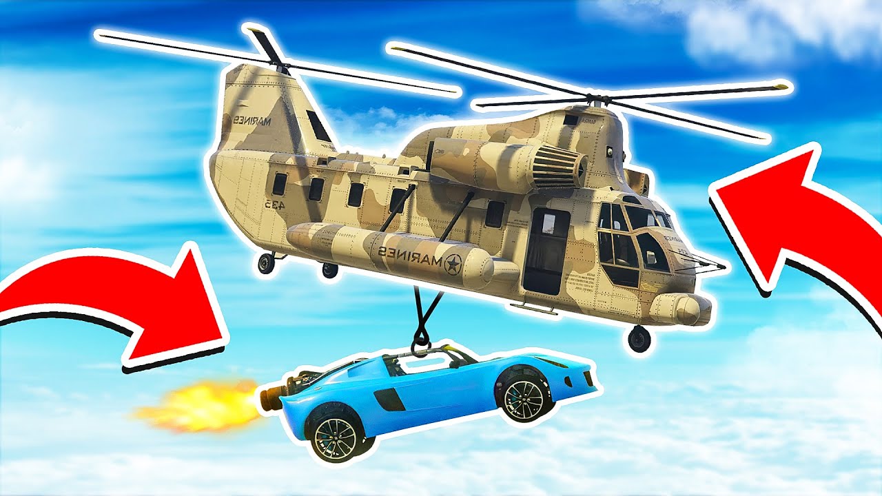 COSA SUCCEDE SE USI IL RAZZO IN VOLO? - GTA 5 (Si può fare?)