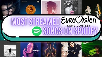 Most Streamed EUROVISION Songs On Spotify | TOP 25 | Till
