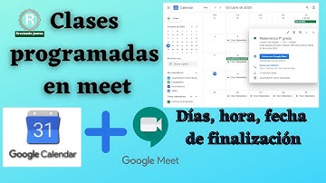 Como usar un mismo enlace para todas las sesiones en meet