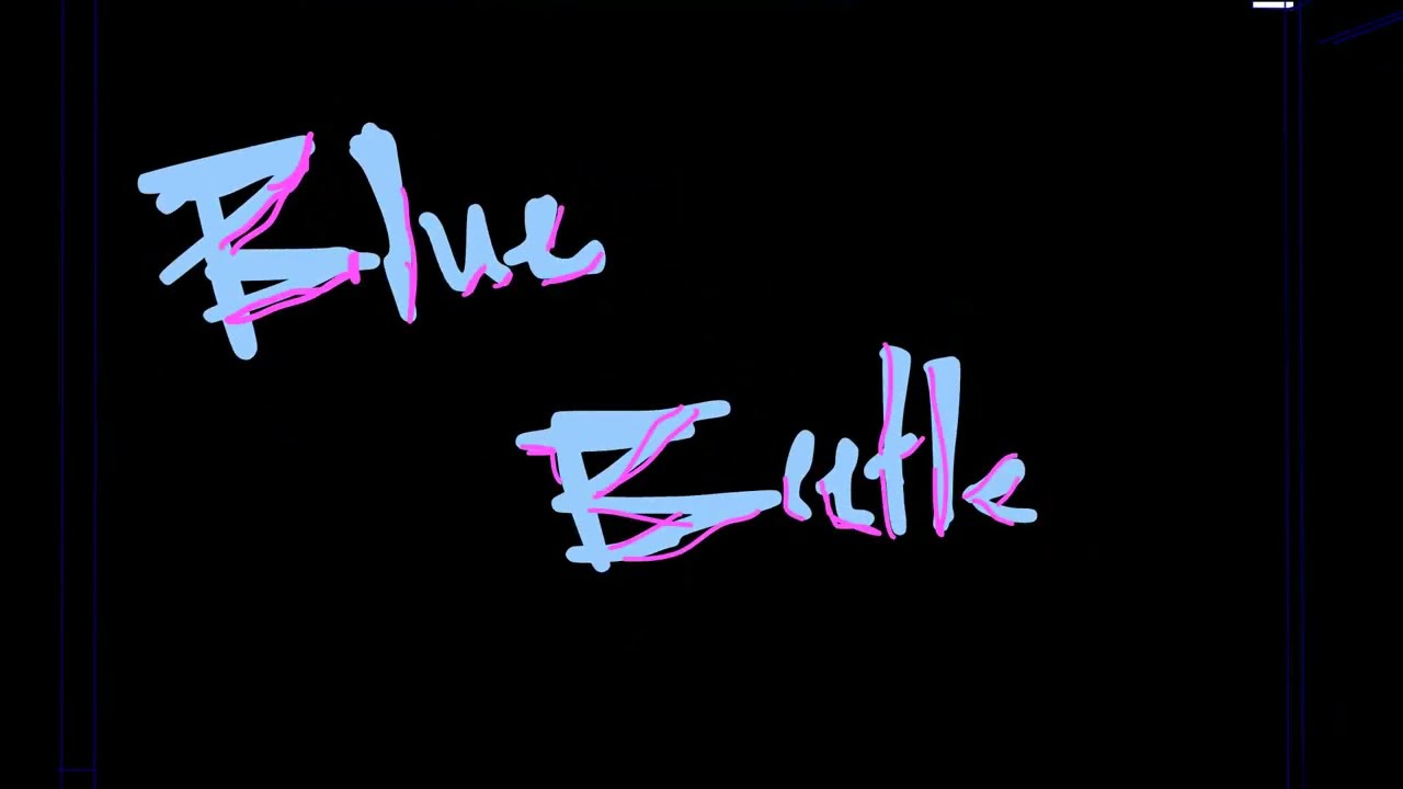 Blue Beetle suit up animation (2D)