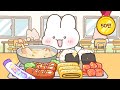          asmr  school lunch mukbang animation  shuya