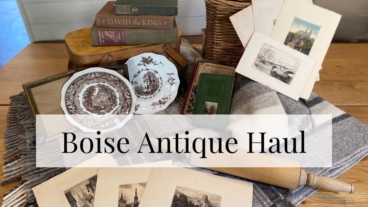 Shop with Me at the Best Antique Store in Boise, Idaho + Estate Sale