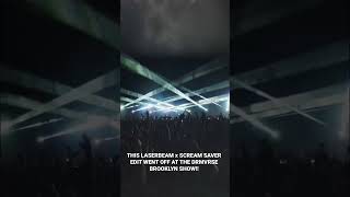Laserbeam x Scream Saver edit absolutely RIPPING at the DRMVRSE Brooklyn show 🔮