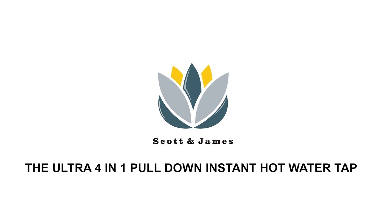 The Scott and James Ultra 4 in 1 Pull Down Instant Hot Water Tap