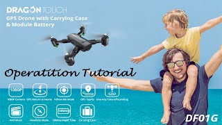 【Dragon Touch Drones Tutorial】How To Calibrate DF01G Drone