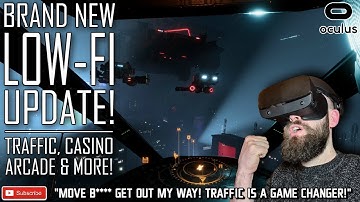 NEW LOW FI VR UPDATE - TRAFFIC, CASINO & MORE // Low-Fi VR Gameplay // Cyberpunk VR Game