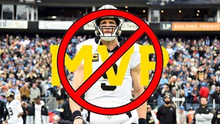 How Does Drew Brees NOT Have An NFL MVP Award?!