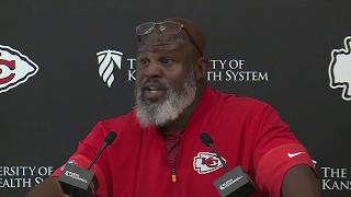 Chiefs vs. Seahawks: Chiefs offensive coordinator Eric Bieniemy press conference