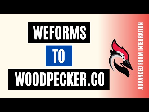 Integrate weForms To Woodpecker.co| Best Way
