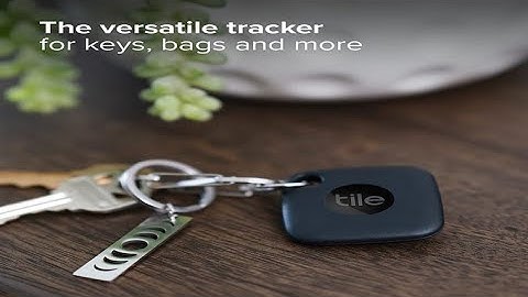 Tile Mate (2022) Pack.Black. Bluetooth Tracker, Keys Finder and Item Locator for Keys, Bags and More