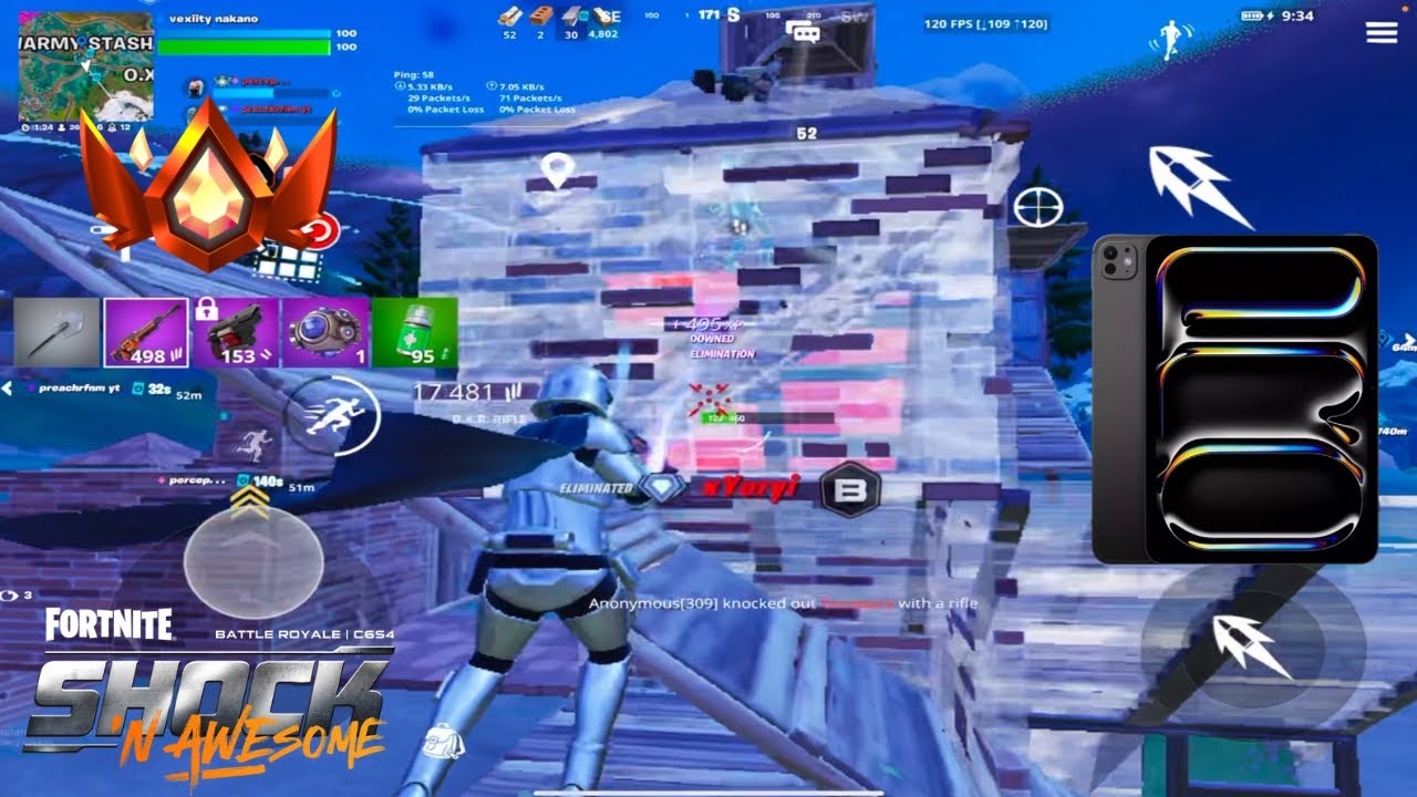 Unranked To Unreal SPEEDRUN On Fortnite Mobile: Champion (Chapter 6 Season 4)