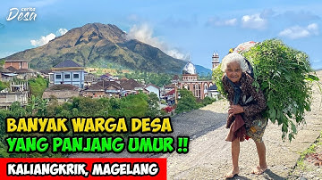 BANYAK WARGA PANJANG UMUR !! SUASANA DESA GUNUNG SUMBING - Cerita Desa Mangli, Kaliangkrik, Magelang