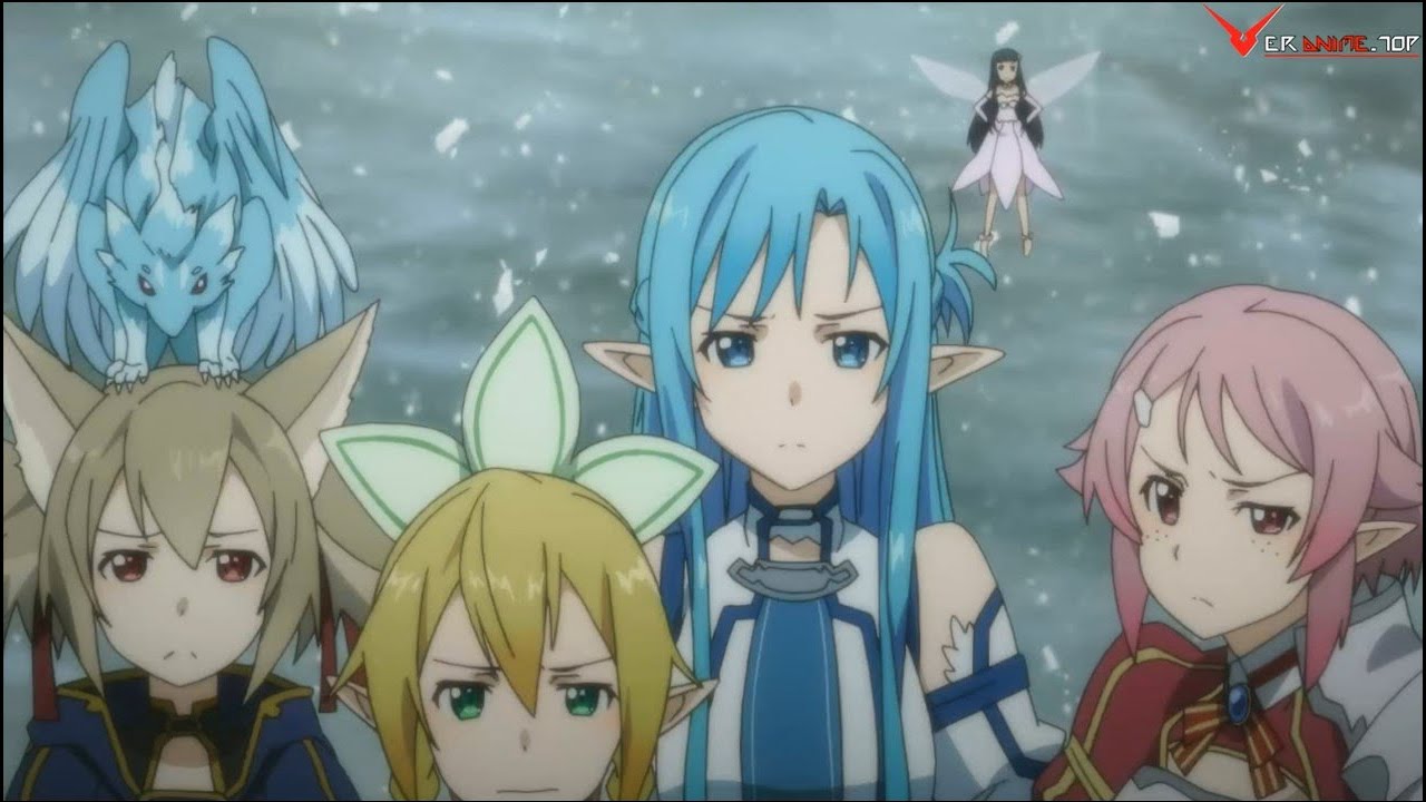A Kirito no le gusta compartir su harem Sword Art Online II Audio