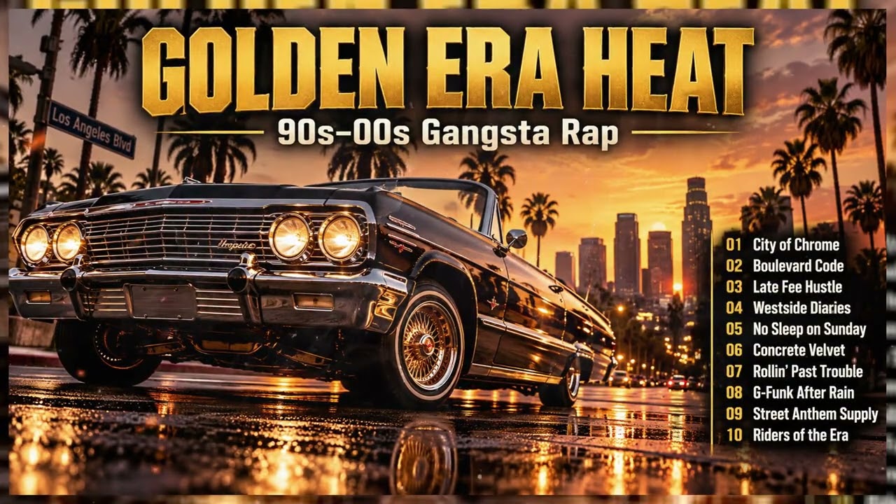Golden Era Gangsta Rap Heat 🔥 Street Anthems | 2Pac, Dr. Dre