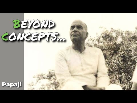 Every Thought is Concept ! - Papaji Deep Inquiry - YouTube