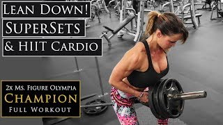 Push/Pull Workout & HIIT Cardio (w/Commentary) | Training Explained screenshot 5