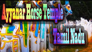 Ayyanar Horse Temple Sivaganga,Tamil Nadu, India