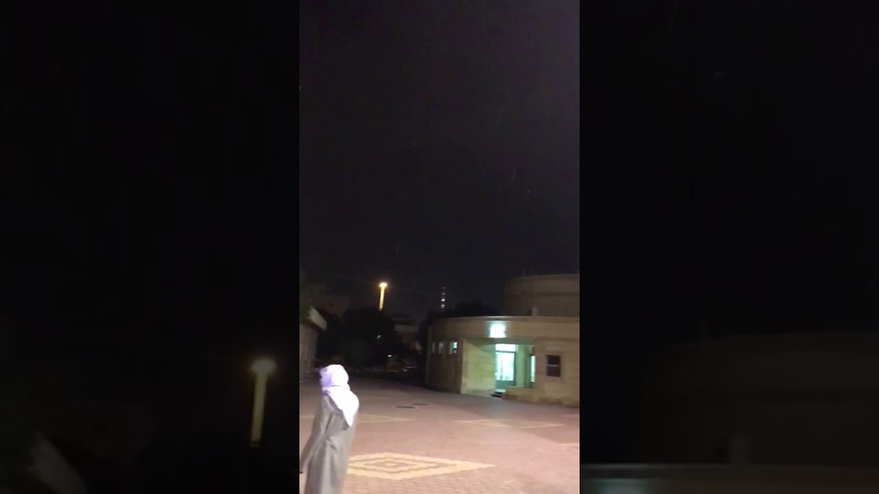 Snow in Shamiya, Kuwait February 2, 2017 YouTube