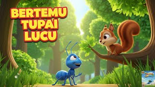 Tupai Pintar dan Semut Biru Lincah | Animasi Edukasi Anak