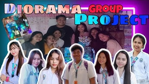 DIORAMA GROUP PROJECT IN TECHNOLOGY FOR TEACHING & LEARNING