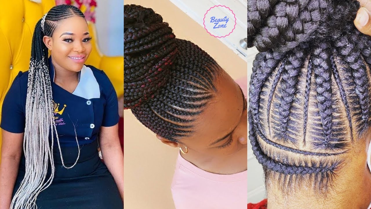 50+ Cute Ghana Weaving Hairstyles 