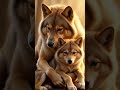 घायल भेड़िया और जलता जंगल Part 4 #ai #animals #story #shorts