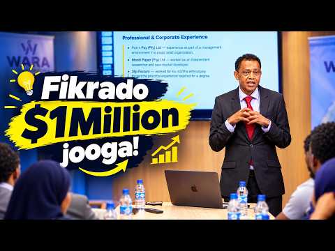 Fikrado ganacsi oo $1Million jooga!