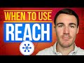 When To Use The Facebook REACH Objective