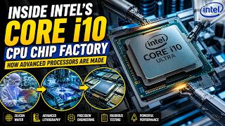 Inside Intel’s Core i10 CPU Chip Factory – How Advanced Processors Are Made ( Full Process )